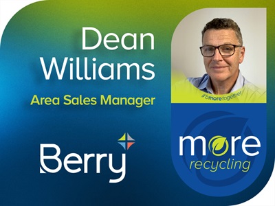 Circularity partnership project with Berry Global – Dean Williams - Berry Global