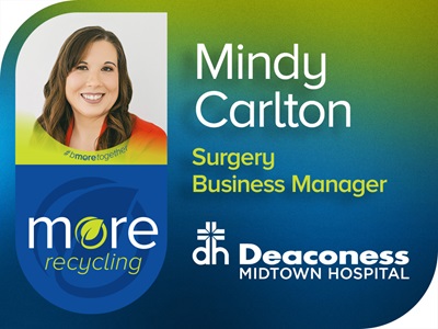 Circularity partnership project with Berry Global - Mindy Carlton - Deaconess