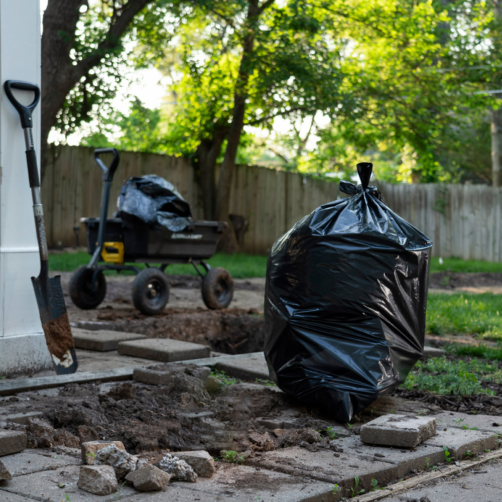 Contractor Trash Bags, Tough Durable Garbage Liners