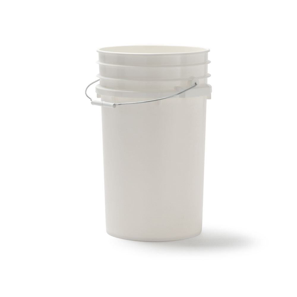 5 Gallon Buckets, Seven (7) Pack Plastic All Colors