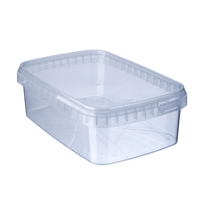 1000ml UniPak Rectangular Plastic Containers