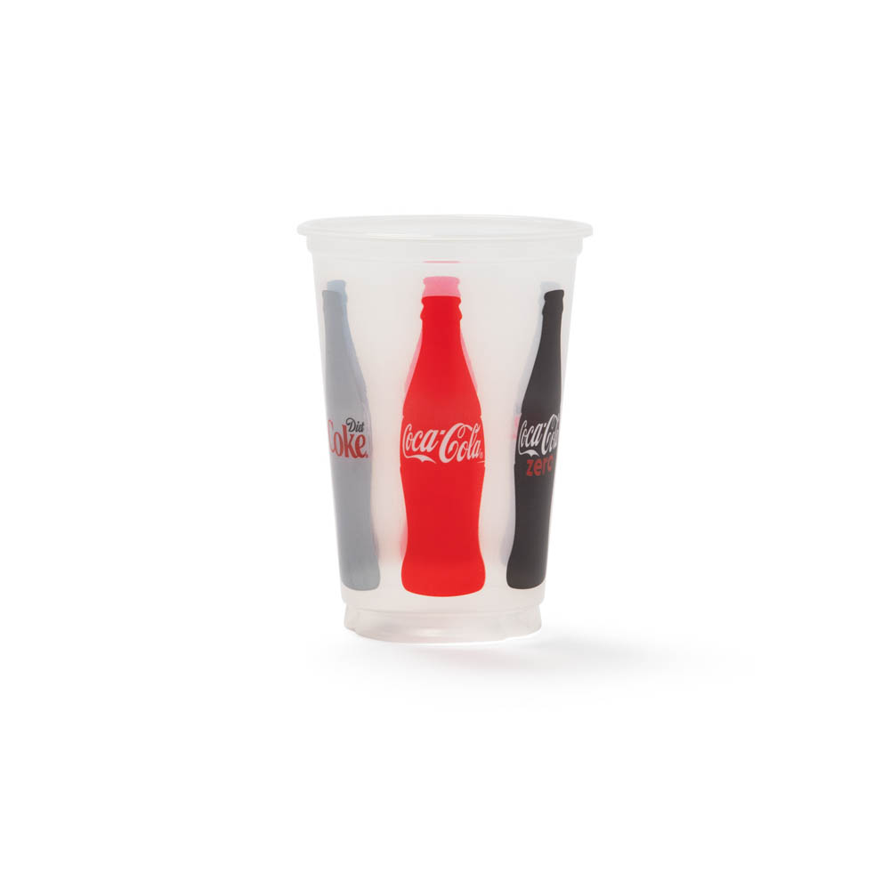 16oz 310 PP Coca-Cola Cup with Lid