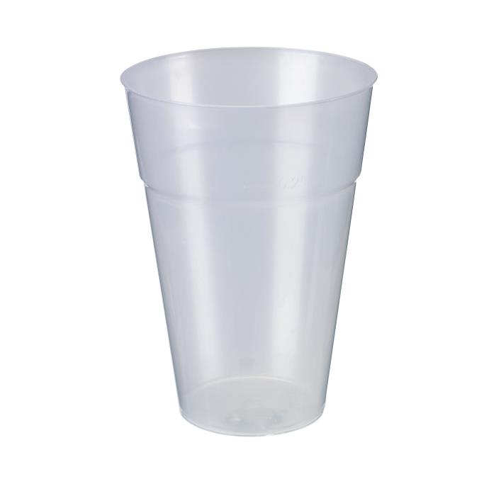 Plastic Cups - Clear Square Drinking Cups