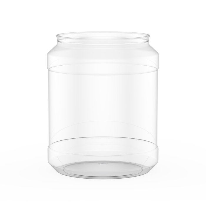 Large Decorative Glass Jar With Lid for Cookie Sweet Kitchen Storage 4000  ml