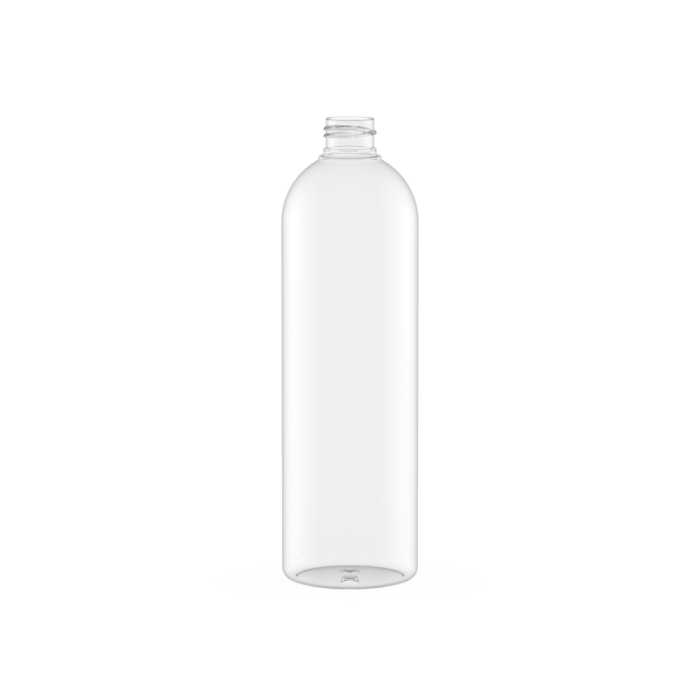 Plastic bottle 500 ml pet clear tall-boston 24-410 