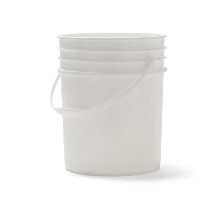 plastic container distributing 5gal bucket toilet