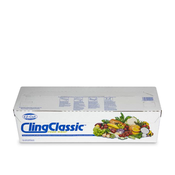 Choice Safecut Foodservice Film With Slide Cutter, 18 Inch x 2000
