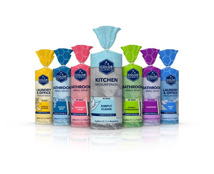 Scented online garbage bags