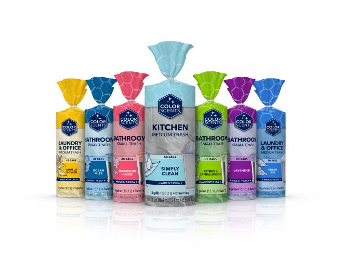 Color Scents® Trash Bags