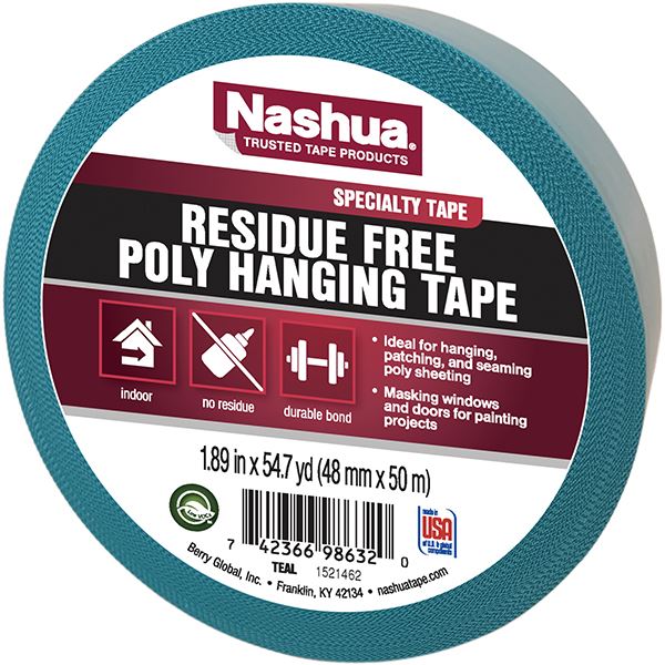 Nashua 48x50 Teal Sheeting Tape