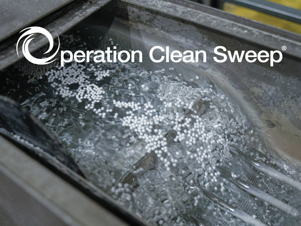 Waste Management Operation Clean Sweep - eliminate the risk of resin loss to the environment