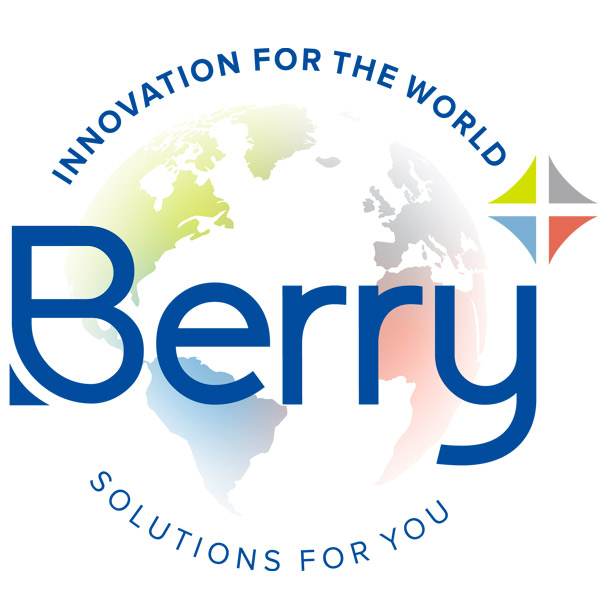 Berry Global Customer Promise Logo - Innovations for World, Solutions for You!