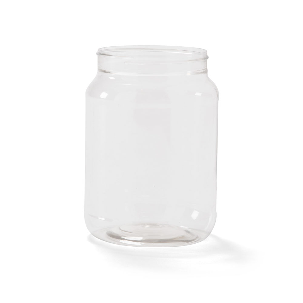 oval 2 litre capacity Milk Container with screw lid 