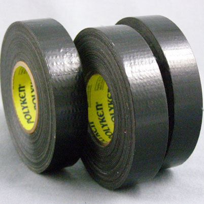 4-pk Polyken 268 Black Automotive Electrical Wiring OEM High Temp Tape 3/4"x100' 