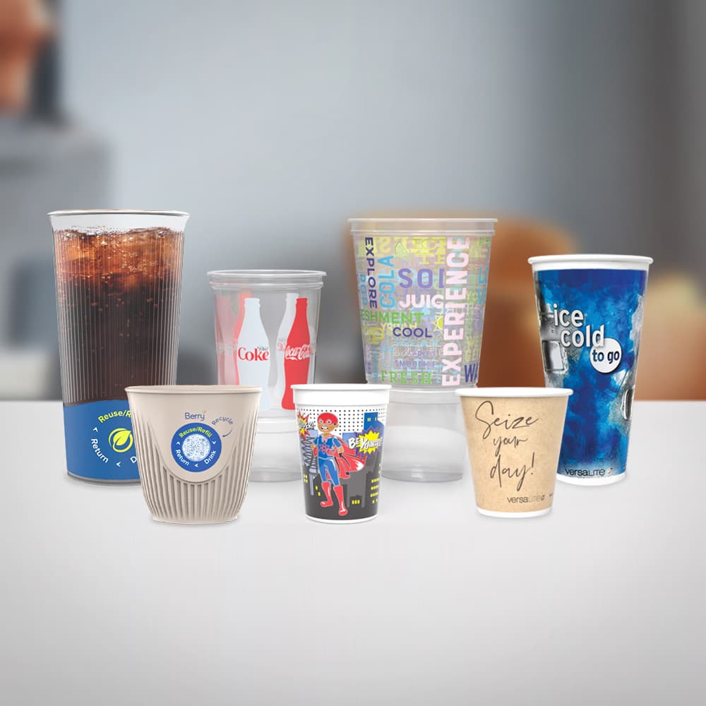 Drink Cup product category served by Berry Global, Plastic Product Manufacturer