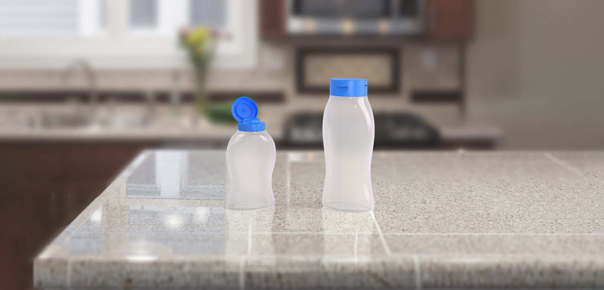 Branded Water Bottles, Nova Clear