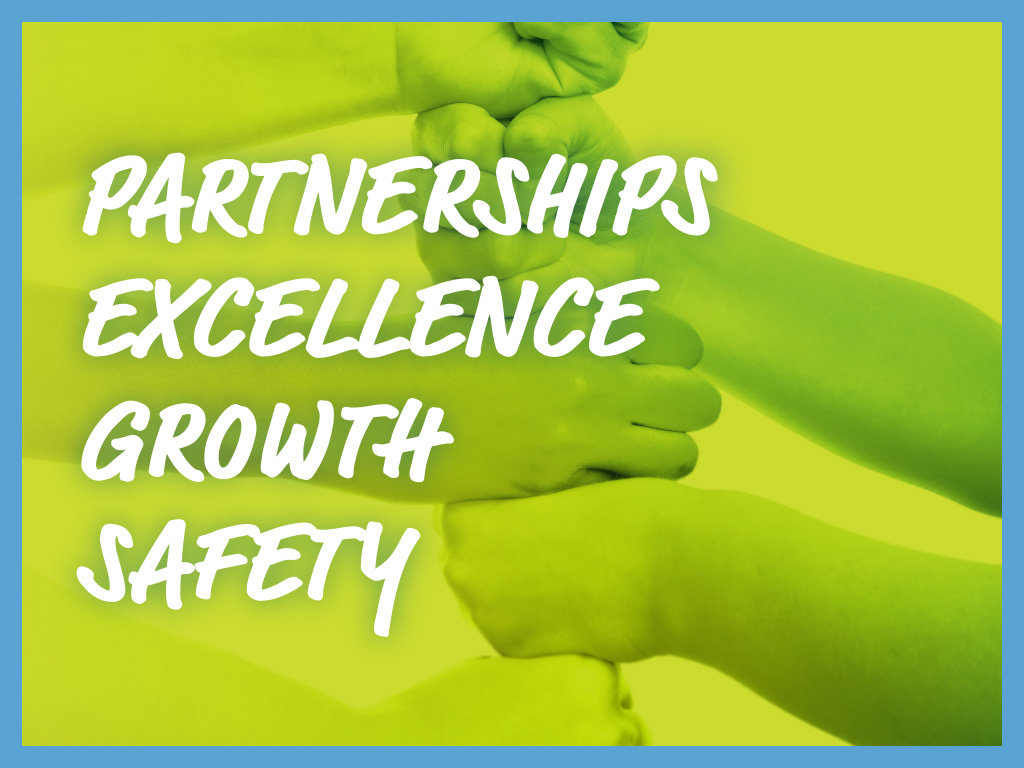 Berry Core Values - Partnerships, Excellence, Growth, Safety